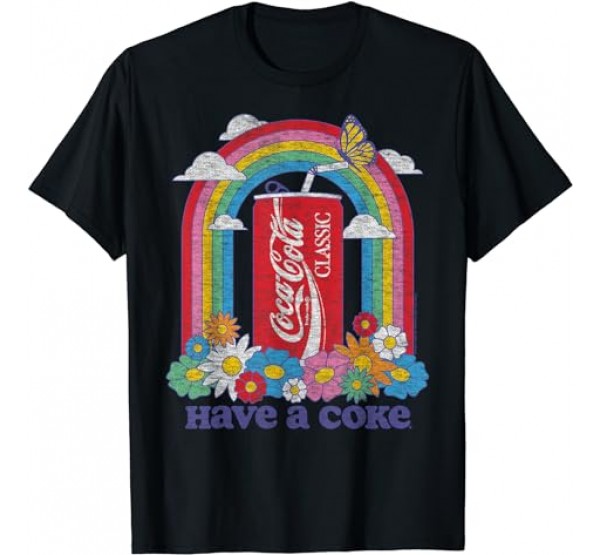 Coca Cola Have A Coke Rainbow T -Shirt Coca Cola Have A Coke Rainbow T -Shirt